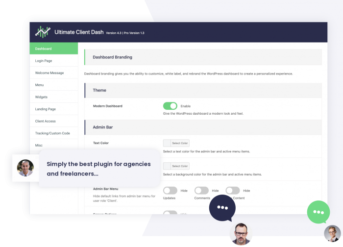 #1 Plugin to Create a WordPress Client Dashboard - Ultimate Client Dash
